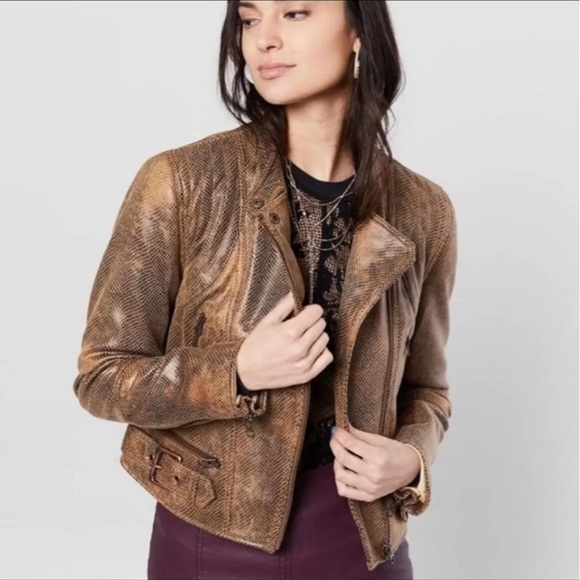 Free people snake motto jacket - Picture 1 of 5